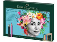 FABER-CASTELL POLYCHROMOS KÜNSTLER-FARBSTIFTE 24 FC-110024