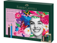 FABER-CASTELL POLYCHROMOS KÜNSTLER-FARBSTIFTE 40 STÜCK