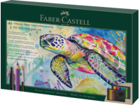 FABER-CASTELL DÜRER AQUARELLFARBSTIFTE & TUSCHESTIFTE SET 46X