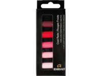 REMBRANDT SOFTPASTEL SET COOL REDS HALBE KREIDEN 5X