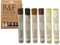 R&F PIGMENT STICK EARTH TONES SET 6X38ML