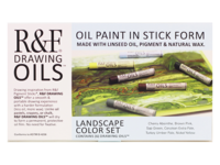 R&F DRAWING OIL LANDSCAPE COLOR SET 6X12ML