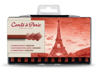 CONTÉ À PARIS CARRÉ  PASTELLKREIDEN SET SANGUINE 12X