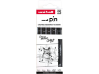 UNI-BALL PIN FINELINER SET MANGA TATOO ART 5X