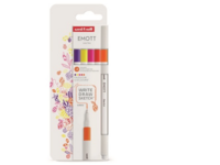 UNI-BALL EMOTT FINELINERSET PASSION COLORS 5X