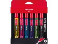AMSTERDAM ACRYL MARKER SET 6 STÜCK BASIS