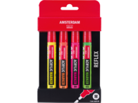 AMSTERDAM ACRYL MARKER SET 4 STÜCK REFLEX