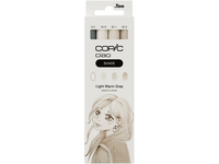 COPIC CIAO MARKERSET LIGHT WARM GREY SHADE 3+1 MULTILINER