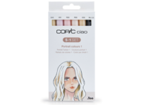 COPIC CIAO MARKERSET 5+1 MULTILINER PORTRAIT COLOURS 1