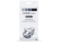COPIC CIAO SET 5+1 (MULTILINER) GRAY TONE COLOURS SET