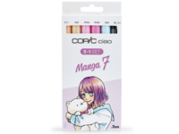 COPIC CIAO SET 5+1 (MULTILINER) MANGA COLOURS SET 7