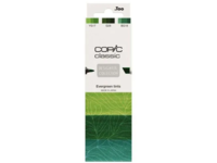 COPIC CLASSIC MARKER SET DESIGNER COLLECTION EVERGREEN TINTS 3X