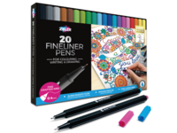 ZIELER COLOURED FINELINER SET 20X