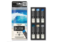 SENNELIER OIL STICK SET 12ML SEASCAPE 6X