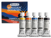 SCHMINCKE HORADAM GOUACHE SET DÄMMERUNG 5X 5ML WECK=WECK