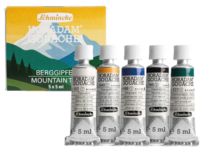 SCHMINCKE HORADAM GOUACHE SET BERGGIPFEL  5X 5ML WECK=WECK