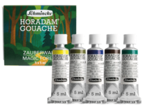 SCHMINCKE HORADAM GOUACHE SET ZAUBERWALD 5X 5ML WECK=WECK