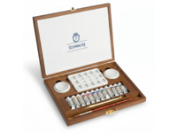 SCHMINCKE HORADAM AQUARELL RETRO LUXUS HOLZKASTEN 5 ML 12X WECK=WECK