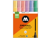 MOLOTOW ONE4ALL MARKERSET 227HS 4MM PASTEL CLASSIC 6X