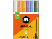 MOLOTOW ONE4ALL MARKERSET 227HS 4MM PASTEL MODERN 6X