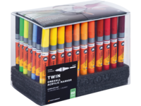 MOLOTOW ONE4ALL MARKERSET TWIN 1,5+4MM 74X