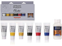 LEFRANC BOURGEOIS FLASHE VINYLFARBE SET DISCOVERY 6X20ML