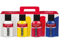 TALENS AMSTERDAM ACRYLFARBE SET MIXING  4 × 500 ML
