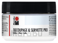 MARABU SERVETTEN-DECOUPAGE PRO LIJM/LAK 250 ML