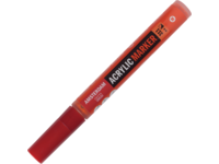 AMSTERDAM ACRYL MARKER 3-4MM RUND ZINNOBER