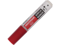 AMSTERDAM ACRYL MARKER 15MM KANTIG TITANWEISS
