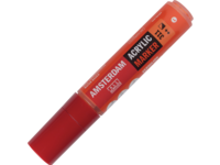 AMSTERDAM ACRYL MARKER 15MM KANTIG ZINNOBERROT