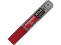 AMSTERDAM ACRYL MARKER 15MM KANTIG SILBER