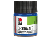 MARABU DECORMATT 50ML 055 DONKER ULTRAMARIJNBLAUW OP=OP