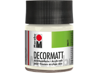 MARABU DECORMATT 50ML 782 METALLIC ZILVER