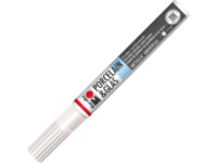 MARABU PORZELLAN + GLAS PAINTER 1-2MM 770 METALLIC-WEISS