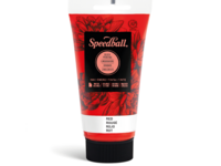 SPEEDBALL WATER-SOLUBLE BLOCKPRINTING INK 75ML ROT