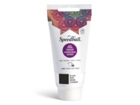 SPEEDBALL FABRIC BLOCKPRINTING INK 75ML BLACK