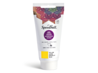SPEEDBALL FABRIC BLOCKPRINTING INK 75ML YELLOW