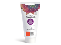 SPEEDBALL FABRIC BLOCKPRINTING INK 75ML ORANGE