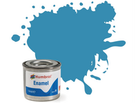 HUMBROL EMAILLE 14ML 048 MITTELMEER SEEBLAU GLANZ