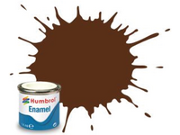 HUMBROL EMAILLE 14ML 160 TARNROT BRAUN MATT