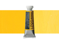 HOLBEIN ARTISTS' GOUACHE 15ML PERMANENT YELLOW DEEP G521