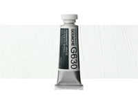 HOLBEIN ARTISTS' GOUACHE 15ML PERMANENT WHITE G630