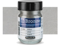 SCHMINCKE OIL BRONZE 50ML SILVER 805