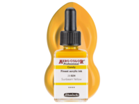 SCHMINCKE AERO COLOR ACRYLIC INK CANDY 28ML 024 SUNBEAM YELLOW
