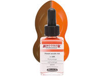SCHMINCKE AERO COLOR ACRYLIC INK 28ML 205 ROTORANGE