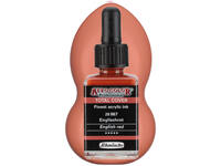 SCHMINCKE AERO COLOR ACRYLIC INK TOTAL COVER 28ML 28867 ENGLISH RED