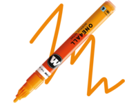 MOLOTOW ONE4ALL MARKER 127HS 240 2MM MARKER LIGHT ORANGE