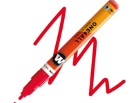 MOLOTOW ONE4ALL MARKER 127HS 243 2MM MARKER CHERRY RED