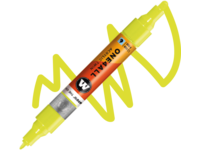 MOLOTOW ONE4ALL TWIN MARKER 263 1,5-4MM NEON GREEN LIGHT FLUO